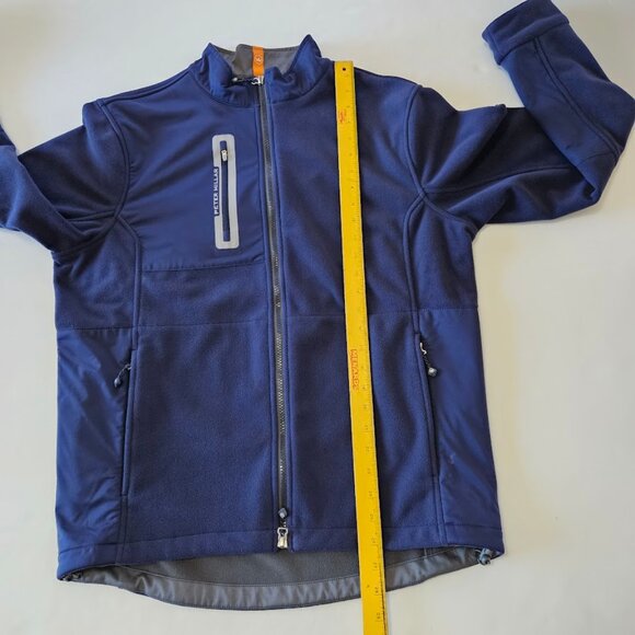 Peter Millar Thermal Block Microfleece Jacket Navy M - Picture 14 of 14